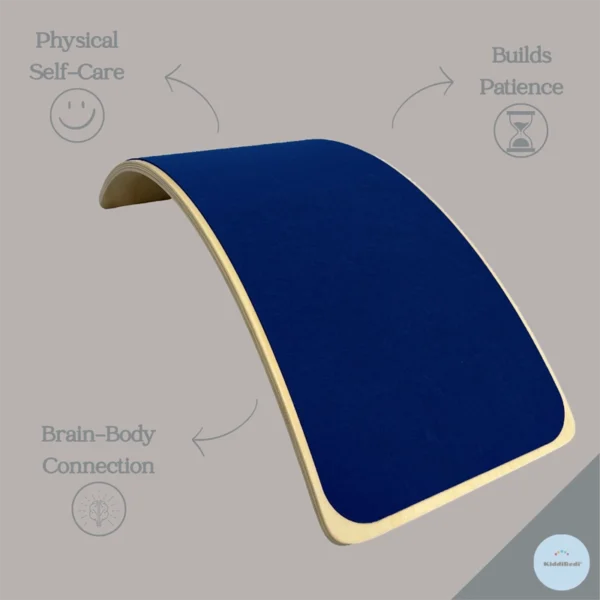 KiddiRedi® Balance Board - Dark Blue - Image 4