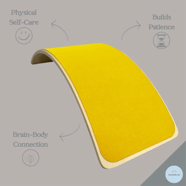 KiddiRedi® Balance Board - Yellow - Image 4