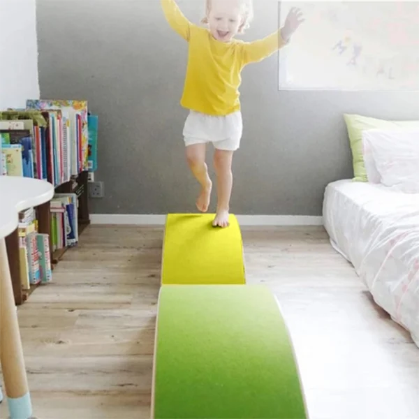 KiddiRedi® Balance Board - Yellow - Image 6