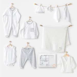 Andywawa Newborn Gift Set - White